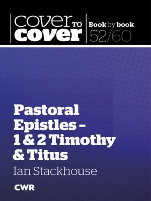 cover image of Pastoral Epistles--1 & 2 Timothy & Titus